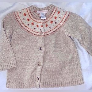 LIKE NEW sweater by JANIE AND JACK